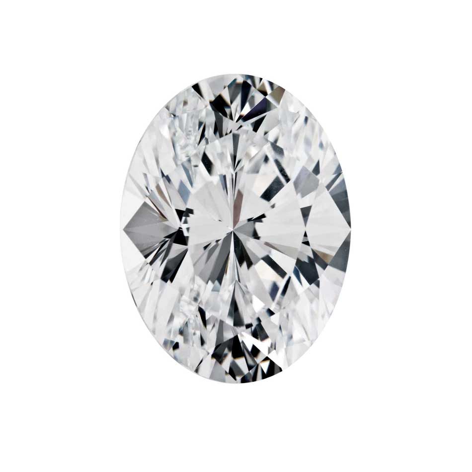 diamond oval shape