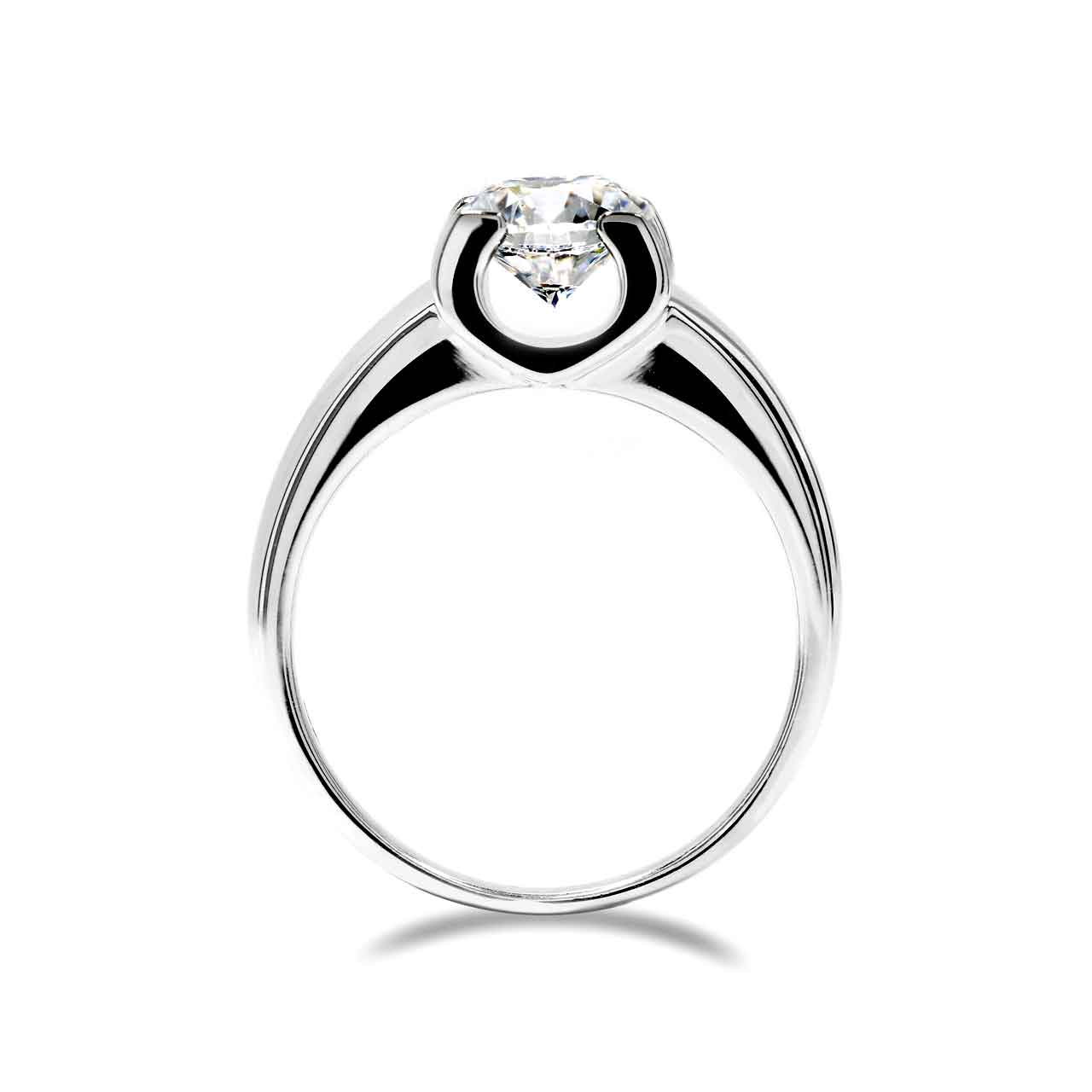 love solitaire ring