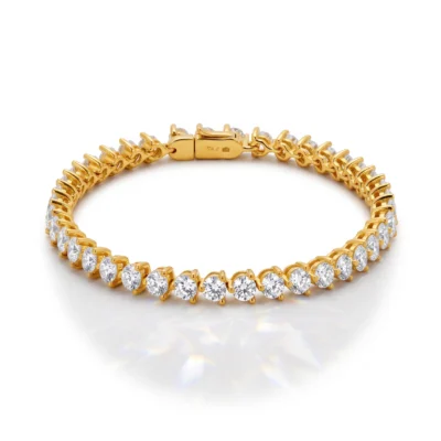 3-claw Tennis Bracelet