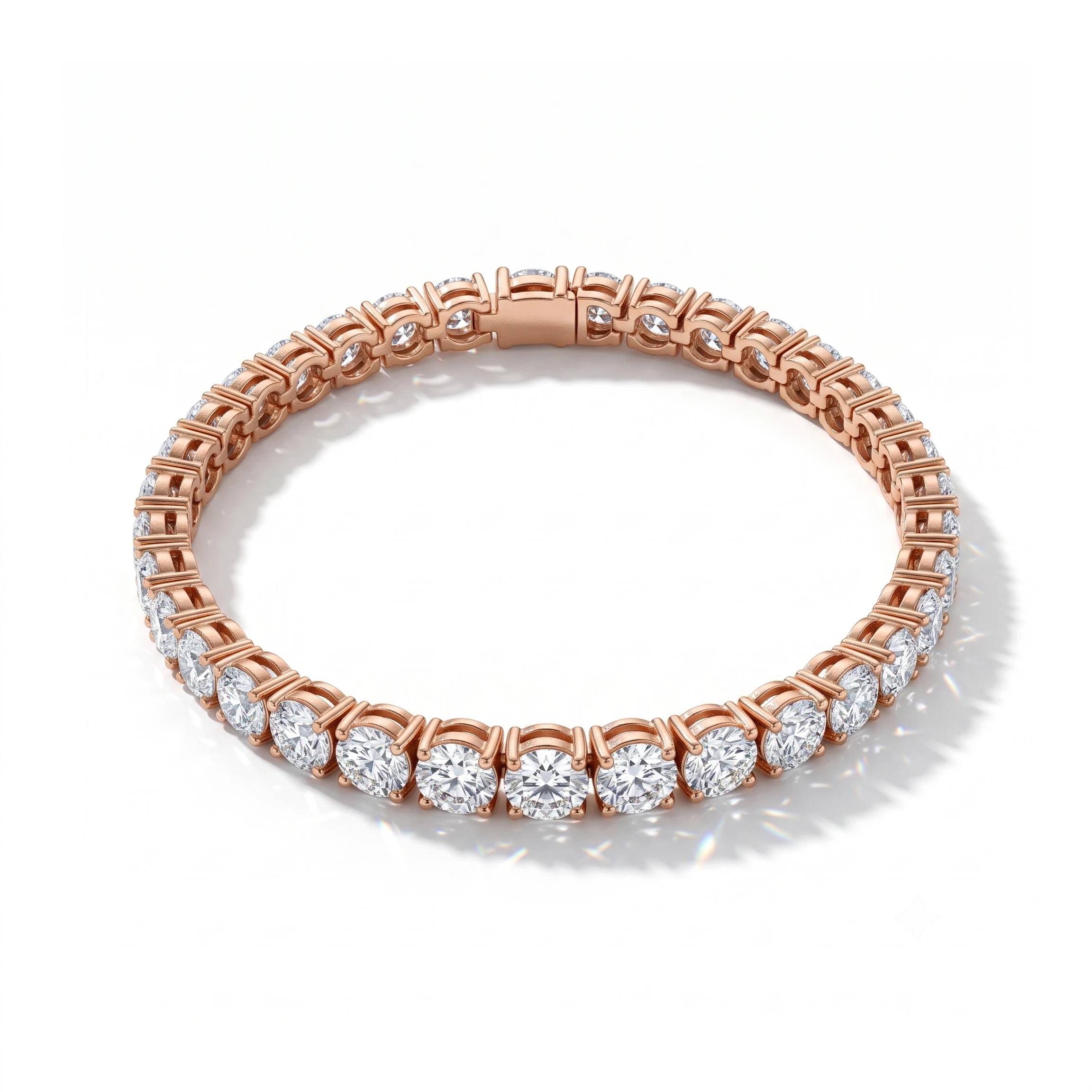 4-claw Tennis Bracelet - Image 2