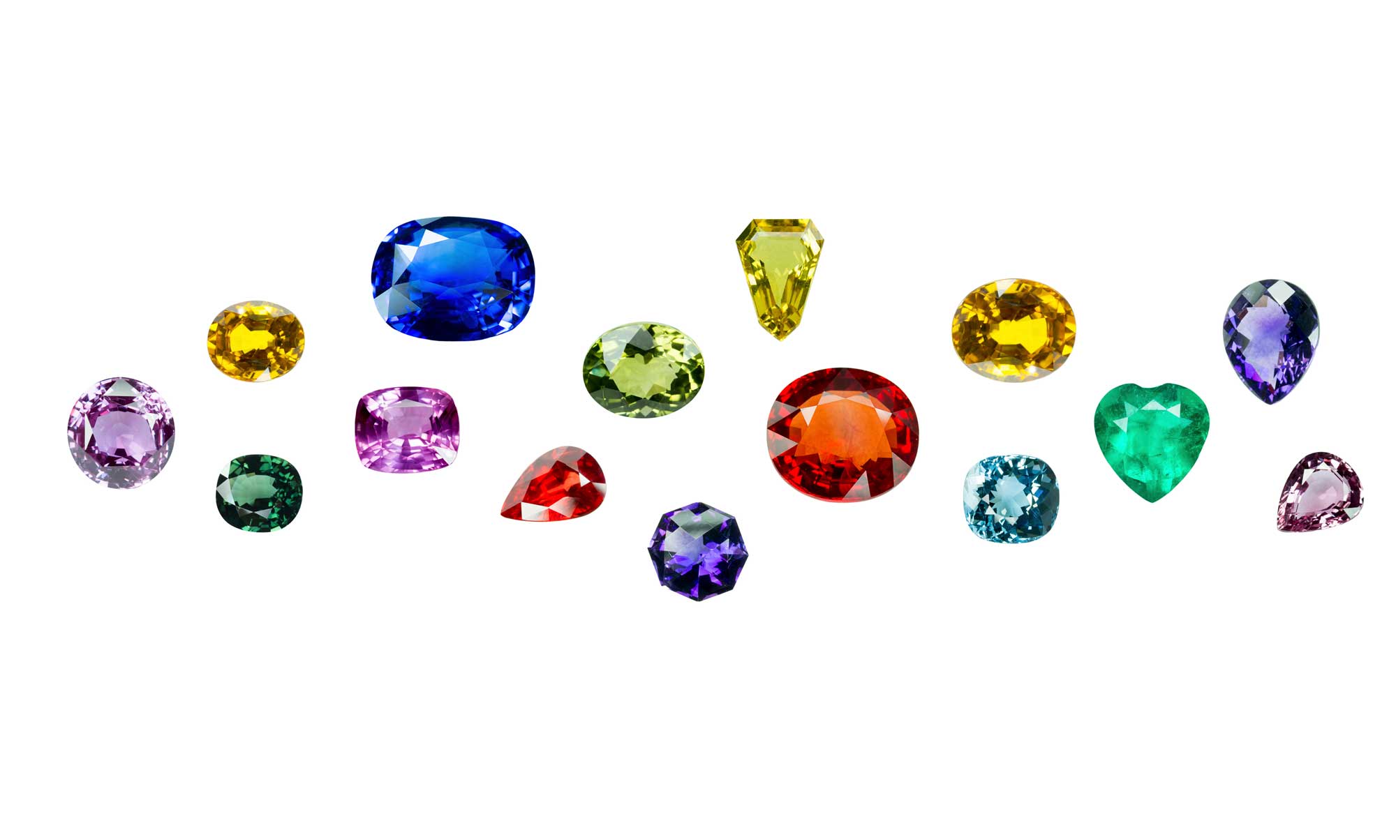 colored gems