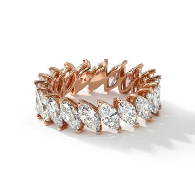 Marquise Cut Eternity Ring