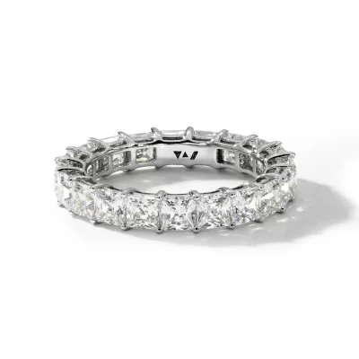 Princess Square Eternity Ring
