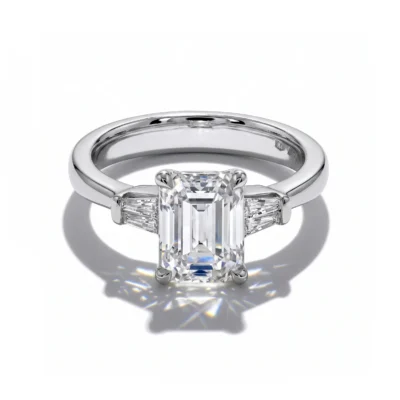 Iris Ring | Emerald Cut